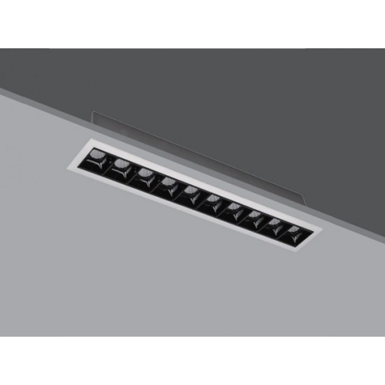 TE Recessed Linear LED Downlight LN2898-9 20W     