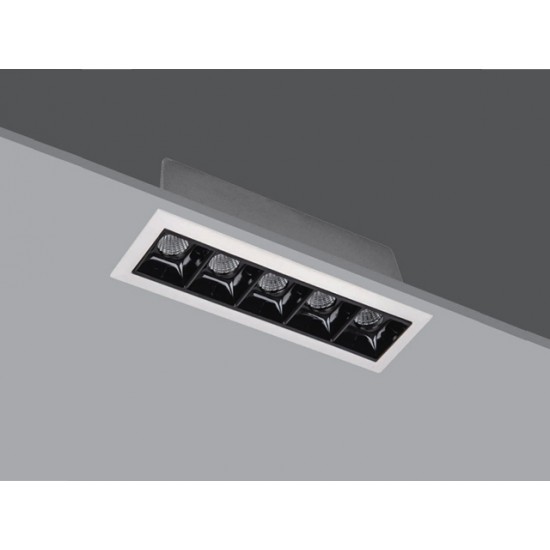 TE Recessed Linear LED Downlight LN2898-5 10W      
