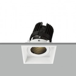 TE VN3558 10W Adjustable Tilt Angle Square Recessed LED Downlight